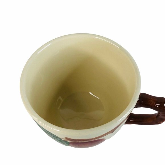 Franciscan Dinnerware Apple Coffee Cup and Saucer USA Backstamp Flying F Vintage - Picture 7 of 11